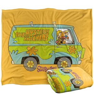 scooby-doo the mystery machine officially licensed silky touch super soft throw blanket 50″ x 60″