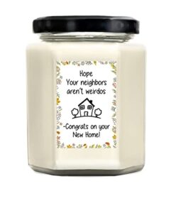 house warming gifts new home – best, funny housewarming presents for new home, first home, new apartment, housewarming decoration party – unique new house gift ideas, moving gifts -lavender candle 8oz