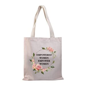 feminist tote bags for women empowerment gift empowered women empower women gift (empowered women tg 2)