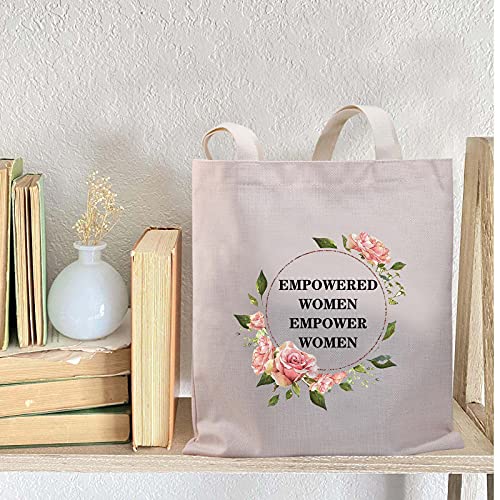 Feminist Tote Bags For Women Empowerment Gift Empowered Women Empower Women Gift (Empowered women TG 2)