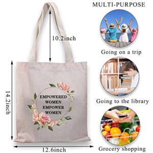 Feminist Tote Bags For Women Empowerment Gift Empowered Women Empower Women Gift (Empowered women TG 2)