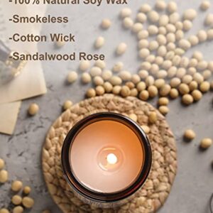 Romantic Gifts for Her Him, Online Dating Gifts, Best Thing I've Ever Found Internet, Anniversary, Valentines Day, Birthday Gifts for Boyfriend Girlfriend BFF Bestie, Sandalwood Rose Candle