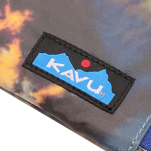 KAVU Camano Clutch Semi Padded Zip Wallet - Sonic Boom