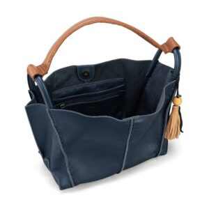 The Sak Los Feliz Medium Tote Bag in Leather, Unlined, Roomy Shoulder Purse