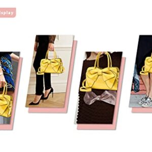 JHVYF Satchel Purses and Handbags for Women Shoulder Tote Bags Yellow K025