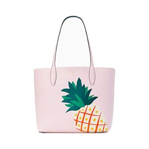 kate spade new york pineapple tote with interior exterior pouch large