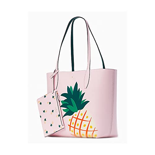 Kate Spade New York Pineapple Tote With Interior Exterior Pouch Large