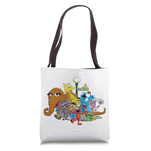 Sesame Street Group Street Light Tote Bag