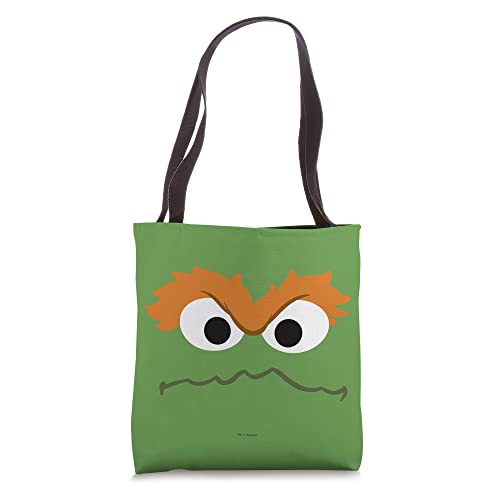 Sesame Street Oscar the Grouch Face Tote Bag