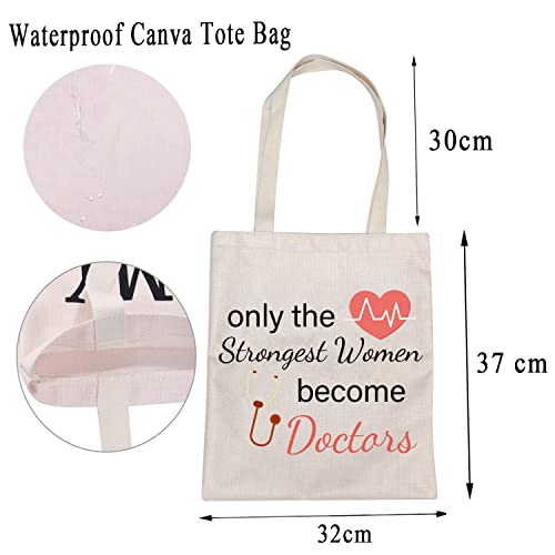 MBMSO Doctor Tote Bag Female Doctor Gifts Medical Doctor Graduation Gifts for Women Thank You Gifts for Doctor Shoulder Bag (Doctor TB)