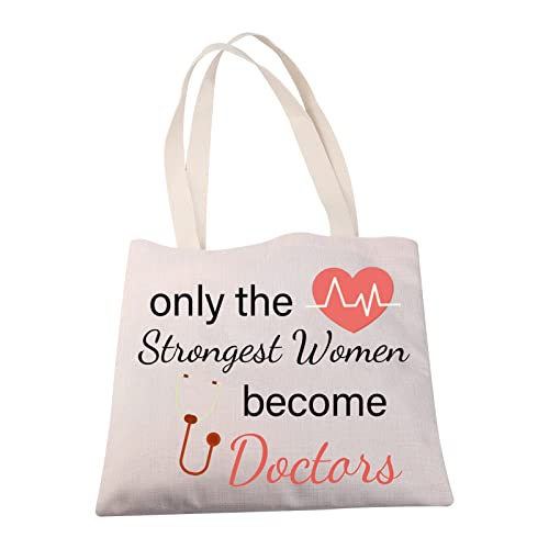 MBMSO Doctor Tote Bag Female Doctor Gifts Medical Doctor Graduation Gifts for Women Thank You Gifts for Doctor Shoulder Bag (Doctor TB)