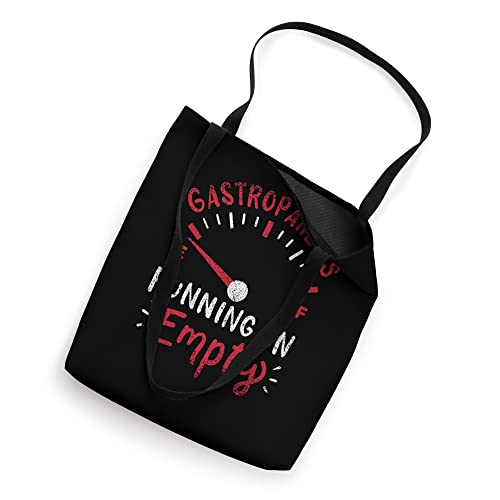 Running On Empty Gastroparesis Awareness Vintage Tote Bag