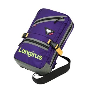 evangelion crossbody shoulder bag – chest sling bags for stylish men women multipurpose messenger purse