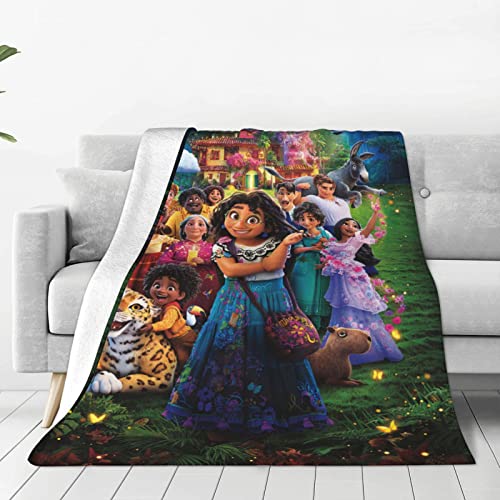 LIUZHUQIN Blanket Anti-Pilling Air Conditioning Blankets Flannel Throw Blanket for Couch Bed Sofa 50"X40"