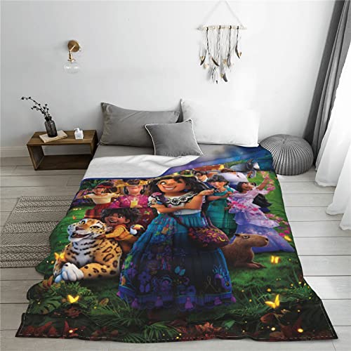 LIUZHUQIN Blanket Anti-Pilling Air Conditioning Blankets Flannel Throw Blanket for Couch Bed Sofa 50"X40"