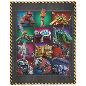 comedy quote throw blanket fleece sherpa dinotrux bedding warm soft flannel quilt winter cover for sofa and bed, home decor room essentials, multicolor, 30x40in, 50x60in, 60x80in