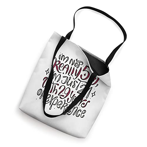 Funny 50 Years Birthday Age Tote Bag