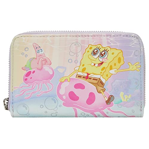 SpongeBob Schwammkopf Loungefly Pastel Jelly Fishing Women's Purse Multicoloured, multi-coloured, Standard