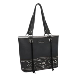 fringe purse western purses for women tote bag leather bags boho shoulder purse hand bags mbb-mw1113g-8317bk