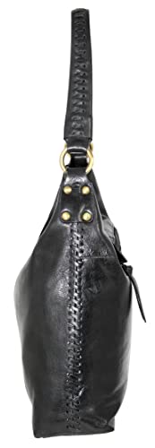 Nino Bossi Handbags Aislynn Hobo (Black)