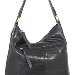 Nino Bossi Handbags Aislynn Hobo (Black)