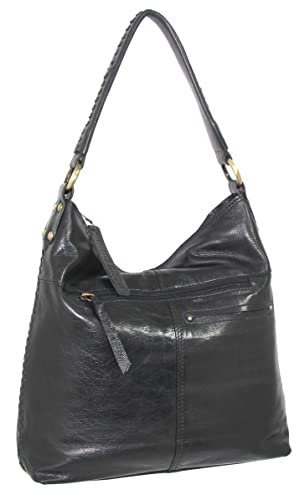 Nino Bossi Handbags Aislynn Hobo (Black)