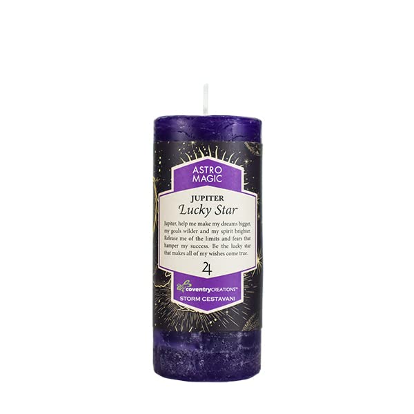 Astro Magic Jupiter - Lucky Star Candle, AMC-MER-JU