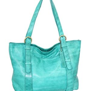 Nino Bossi Handbags Diana Tote (Turquoise)