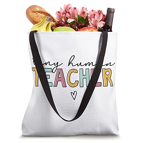 Tiny Human Teacher Tote Bag