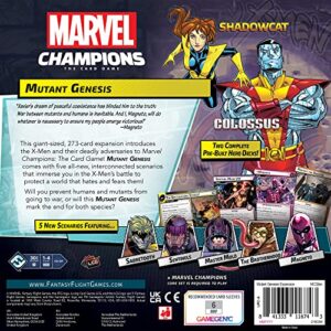 Marvel Champions The Card Game Mutant Genesis Campaign Expansion | Strategy Card Game for Adults and Teens | Ages 14+ | 1-4 Players | Average Playtime 45-90 Minutes | Made by Atomic Mass Games