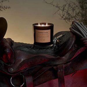 Cowboy Magnum Boy Smells Candle | 110 Hour Long Burn | Coconut & Beeswax Blend | Luxury Scented Candles for Home (27 oz)