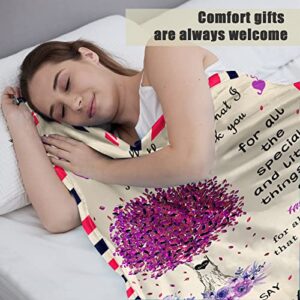 Gifts for Mom from Daughter or Son, Mom Letter Blanket, Best Mom Ever Gifts, Unique Birthday Gifts for Mom and Mother in Law, Soft Throw Blanket Personalized Gift Idear for Mom 50''x60''