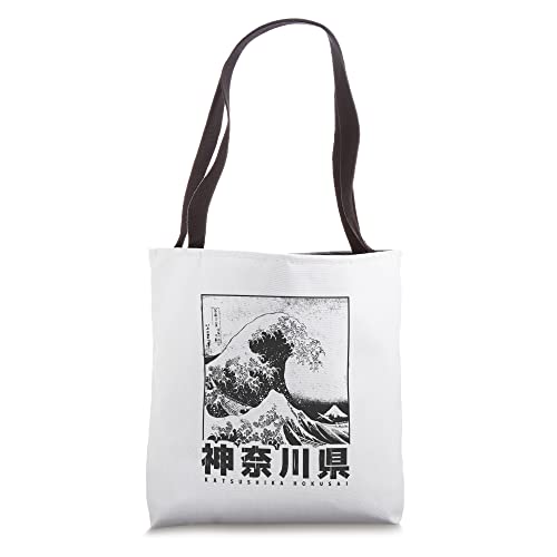 Great Wave Off Kanagawa Japan Aesthetic Japanese Art Tote Bag