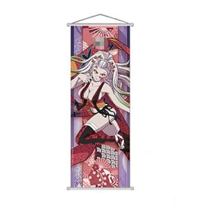 anime poster wall scrolls canvas slayer corps hanging paintings wall art decor for home dorm office 9.8×26.78in