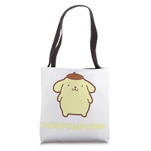 pompompurin character front and back tote bag