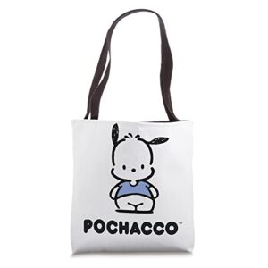 pochacco character front and back tote bag