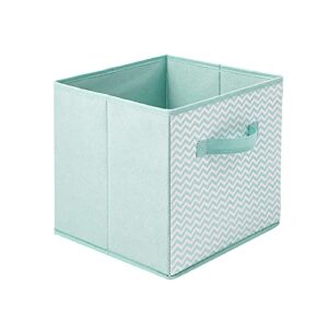 Debbu Basics Fabric Clothing Storage Bins - 10.6" x 10.6" x 11" - Collapsible Storage Cubes Organizer with Handles, Linen Foldable Storage Baskets Cloth Box Containers, Closet Organizers
