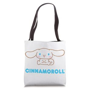 cinnamoroll character front and back tote bag