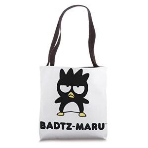 badtz-maru character front and back tote bag