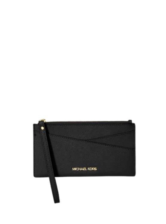 Jet Set Medium Saffiano Leather Crossover Wristlet