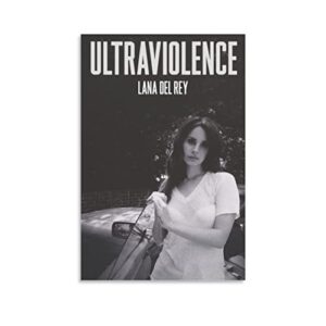 qiufeng qiufeng2015 3 panel hanging posters vertical ultraviolence lana del rey unframe-style 12x18inch(30x45cm)