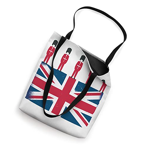 Kings British Guards King III London Mens British Flag Tote Bag