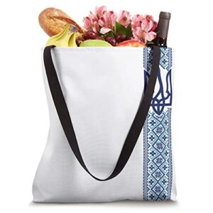 Ukrainian embroidery Ukraine emblem Tote Bag