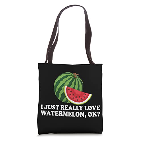 Funny Watermelon Design Watermelons Tote Bag