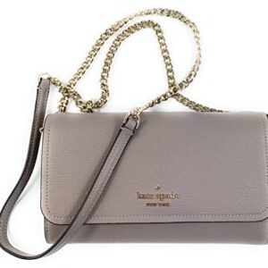Kate Spade New York Darcy Refined Grain Leather Chain Wallet Warm Taupe