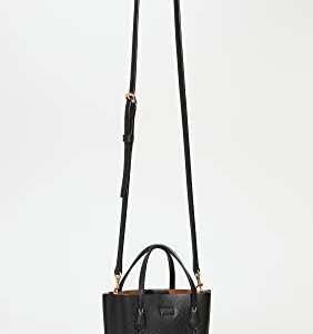 Tory Burch Women's Perry Mini Tote, Black, One Size