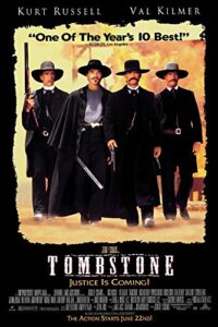 tombstone – movie poster (regular style – black) (size: 24″ x 36″)