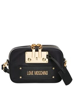 love moschino women crossbody bags black