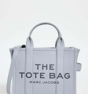 Marc Jacobs Women's The Mini Tote, WOLF GREY, Blue, Graphic, One Size