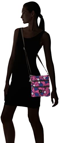 Kipling Womens WomenÂ’s Keiko Mini Bag, Lightweight Adjustable Purse, Durable Nylon Shoulder Sling Crossbody Bag, Artistic Floral, 8.25 L x 9 H 0.75 D US